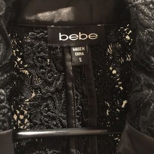 Bebe Fashion lace trench coat